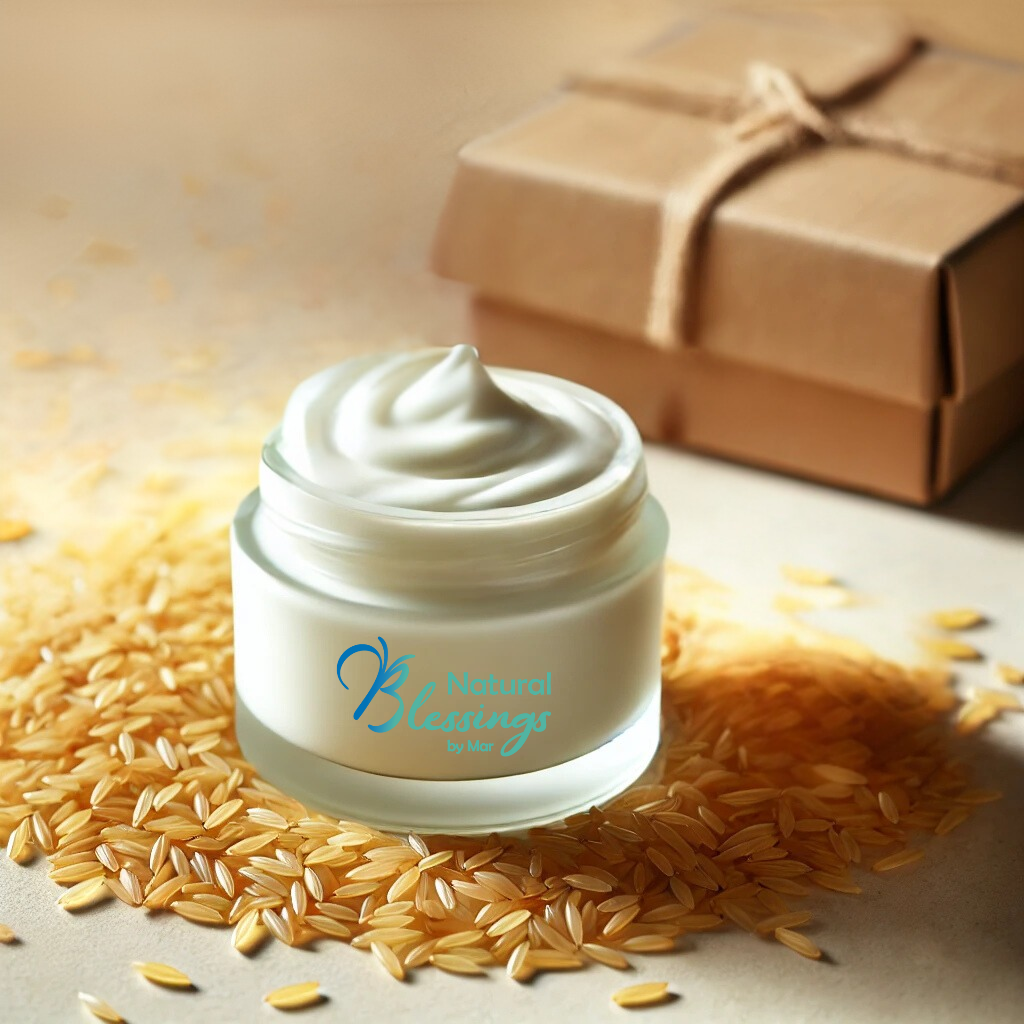 Crema Facial de Arroz (Piel Normal a Mixta)