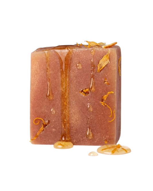 🧼JABÓN ARTESANAL DE MIEL & NARANJA(Nutrición intensa)