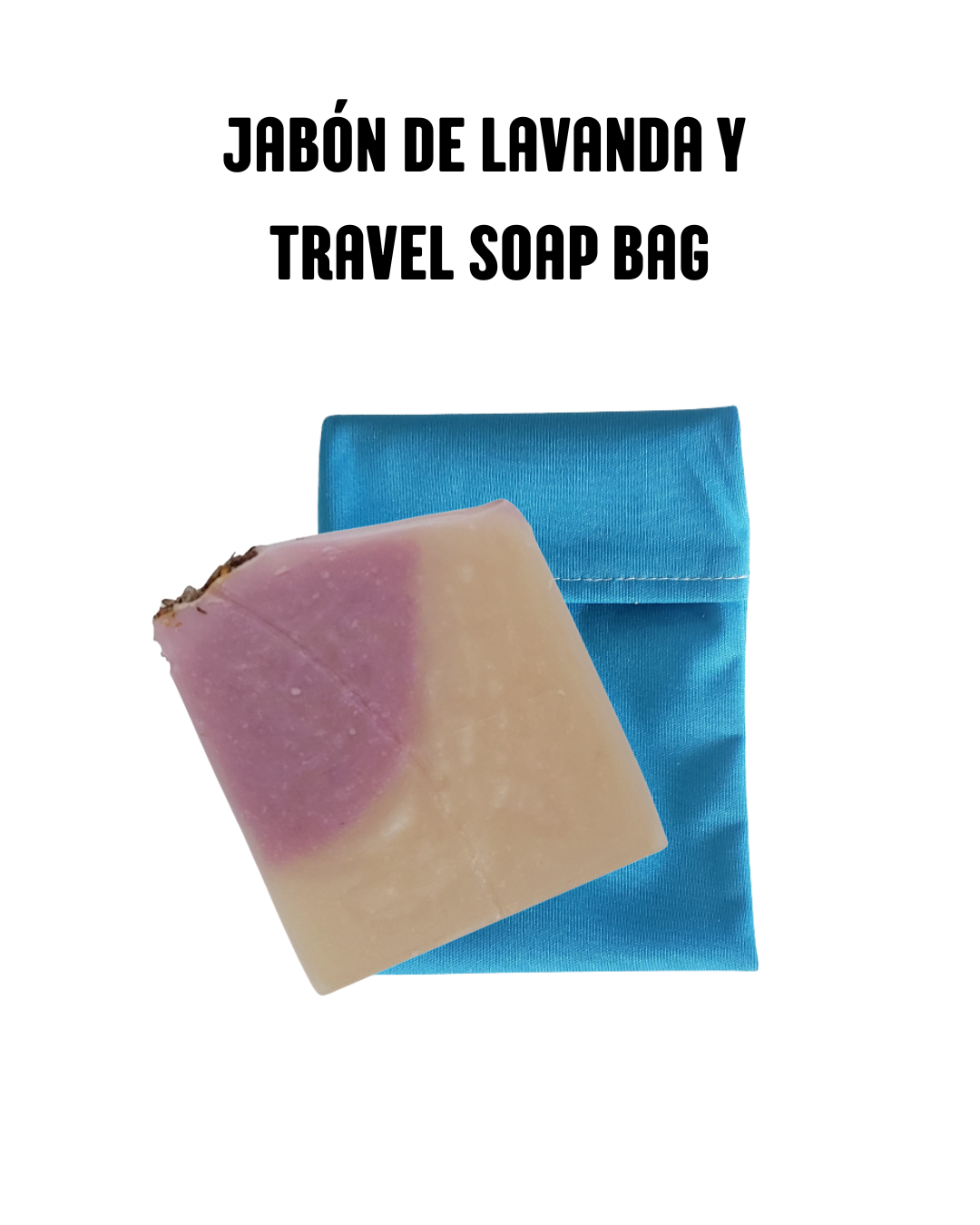 Jabón de Lavanda y Travel Soap Bag con bolsa de regalo incluida
