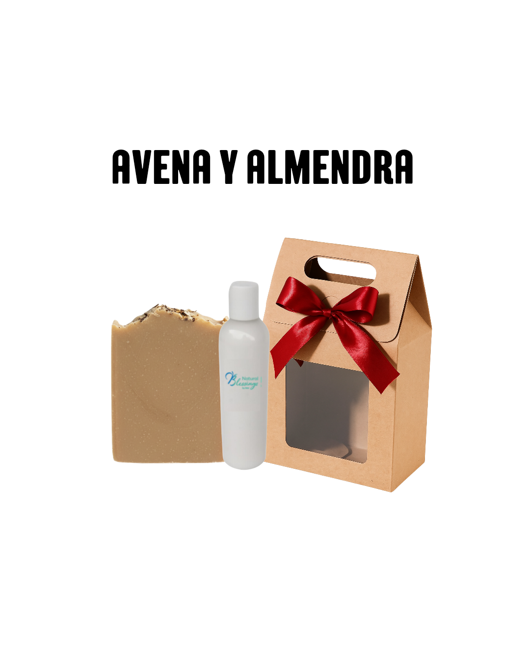 Set Corporal de Jabón y Loción de Avena y Almendra de 2oz