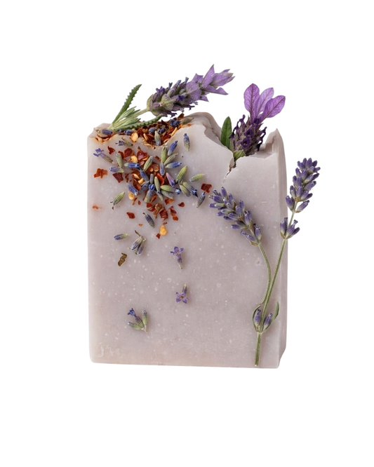 🧼JABÓN ARTESANAL LAVANDA LUXURY(Suaviza, experiencia aromática floral  y relajante)