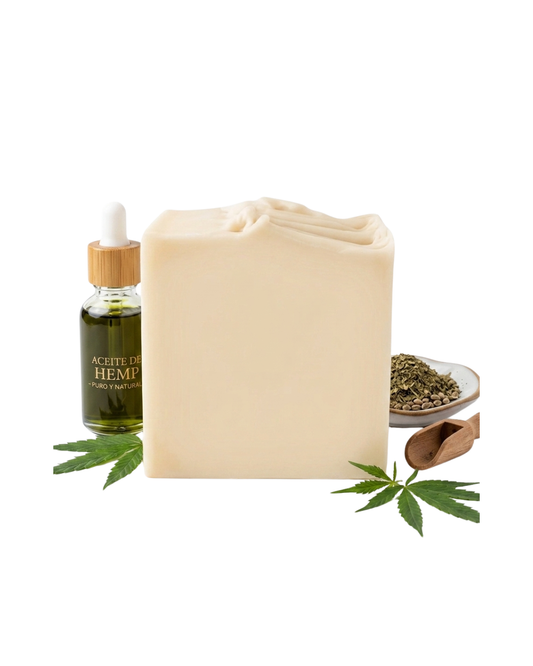 🧼 JABÓN ARTESANAL HEMP (CÁÑAMO)